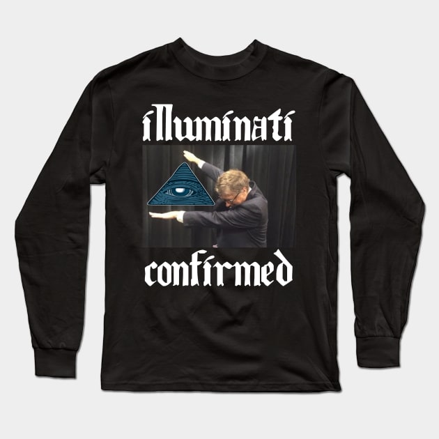 Bill Gates Dab - Illuminati Confirmed Long Sleeve T-Shirt by tonycastell